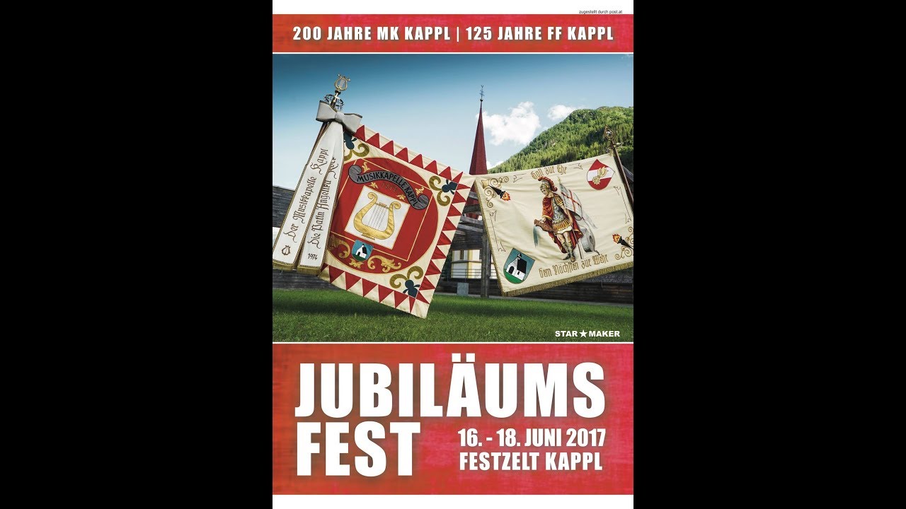 Jubiläumsfest Kappl 2017