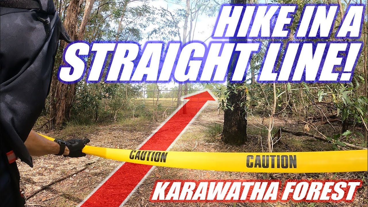 Karawatha Forest - Hiking in a straight line!
