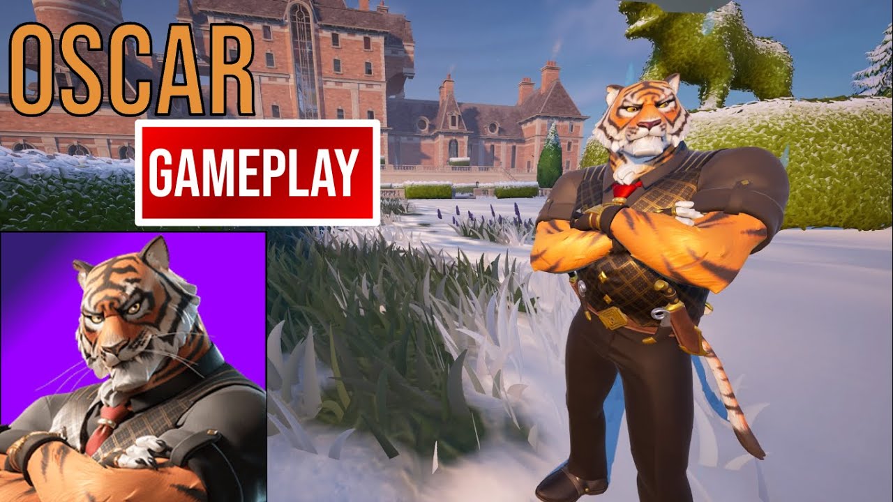 New Oscar Skin Gameplay (Fortnite Battle Royale)