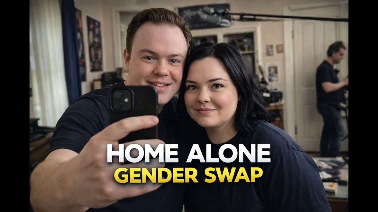 Home Alone Cast Gender Swap Selfies Reimagined