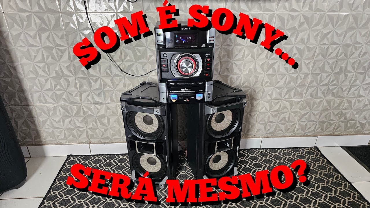 Sony gtr6h Nova aquisição. A VERDADE vai D0ER!