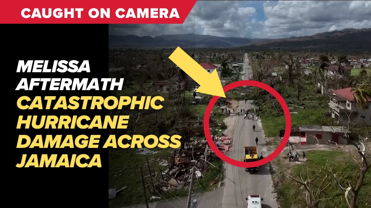Hurricane Melissa Jamaica | Catastrophic Damage Revealed | Drone footage