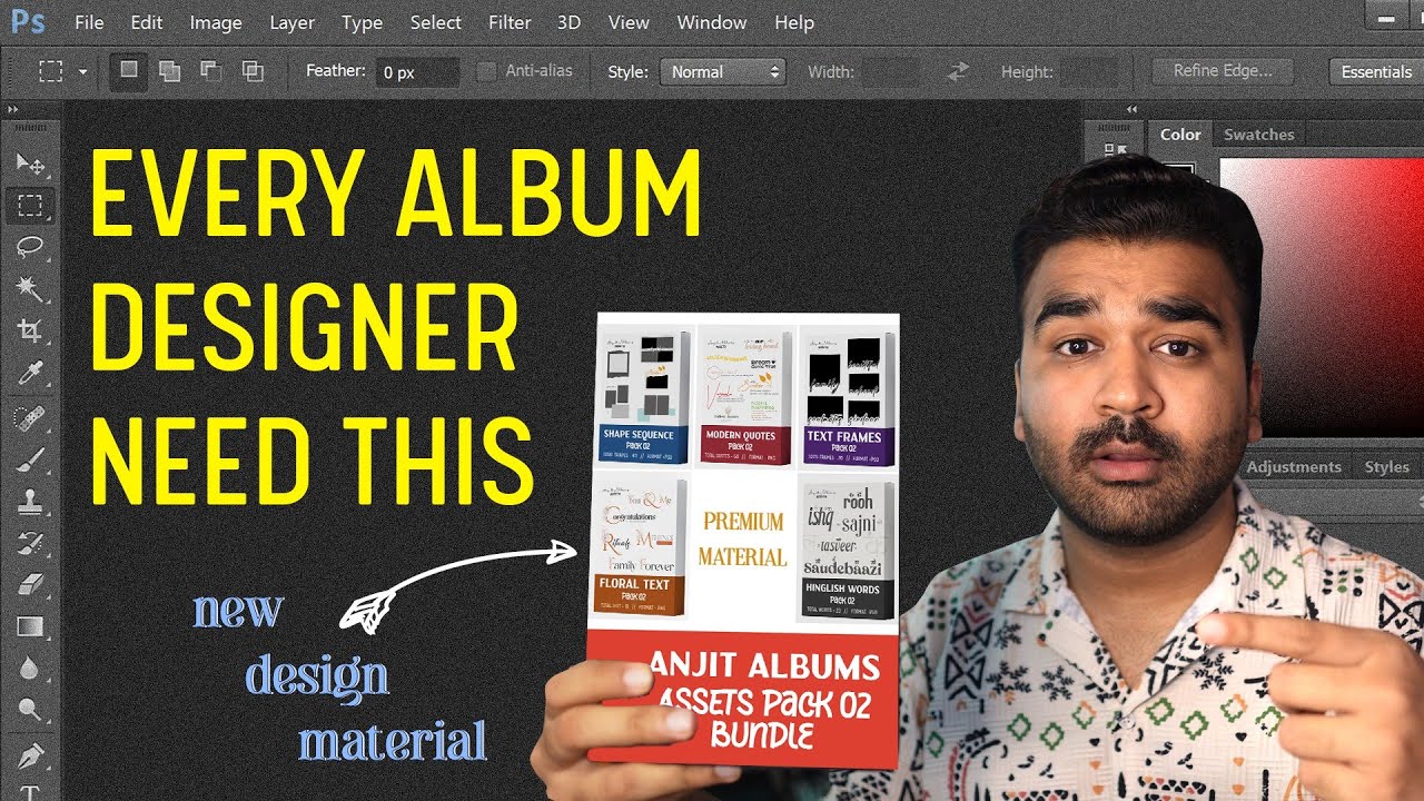 Every Wedding Album Designer NEEDS This Pack! | Anjit Albums Assets Pack 02