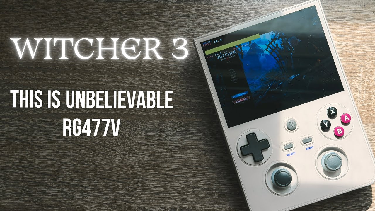 Наушники RG477V запускают The Witcher 3 со скоростью 30 кадров в секунду?!