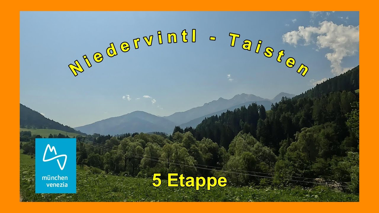 Radreise mit den E-Bike I München - Venedig Radfernweg I Etappe 5 Niedervintl - Taisten
