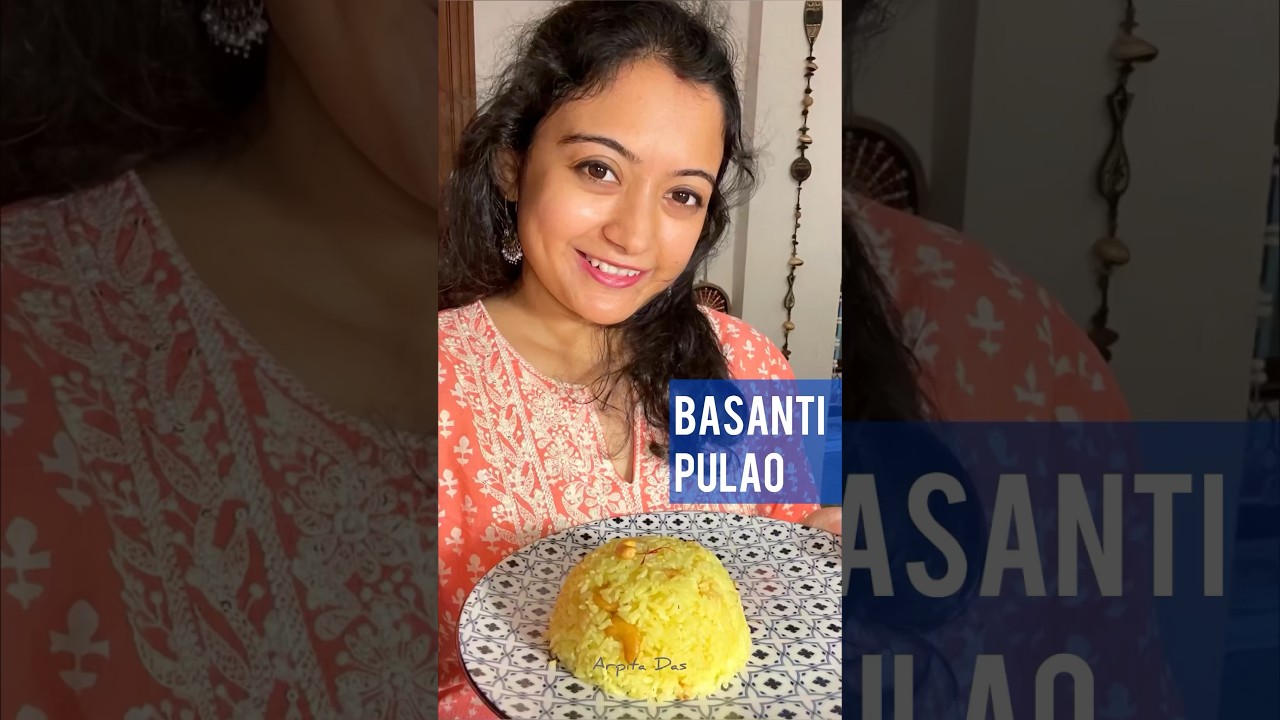 Basanti pulao #shortsviral #shorts #shortsvideo #food #bengalirecipe #pulao #kolkata #youtubeshorts