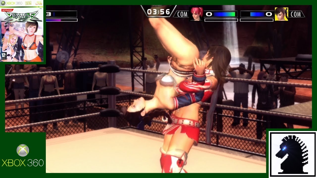 XB360 Rumble Roses XX - Handicap Match: Reiko Hinomoto vs Candy Cane & Aigle