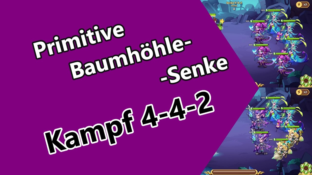 [Fullvideo] Idle Heroes -  Ist der Senke Kampf 4-4-2 zu schaffen ??