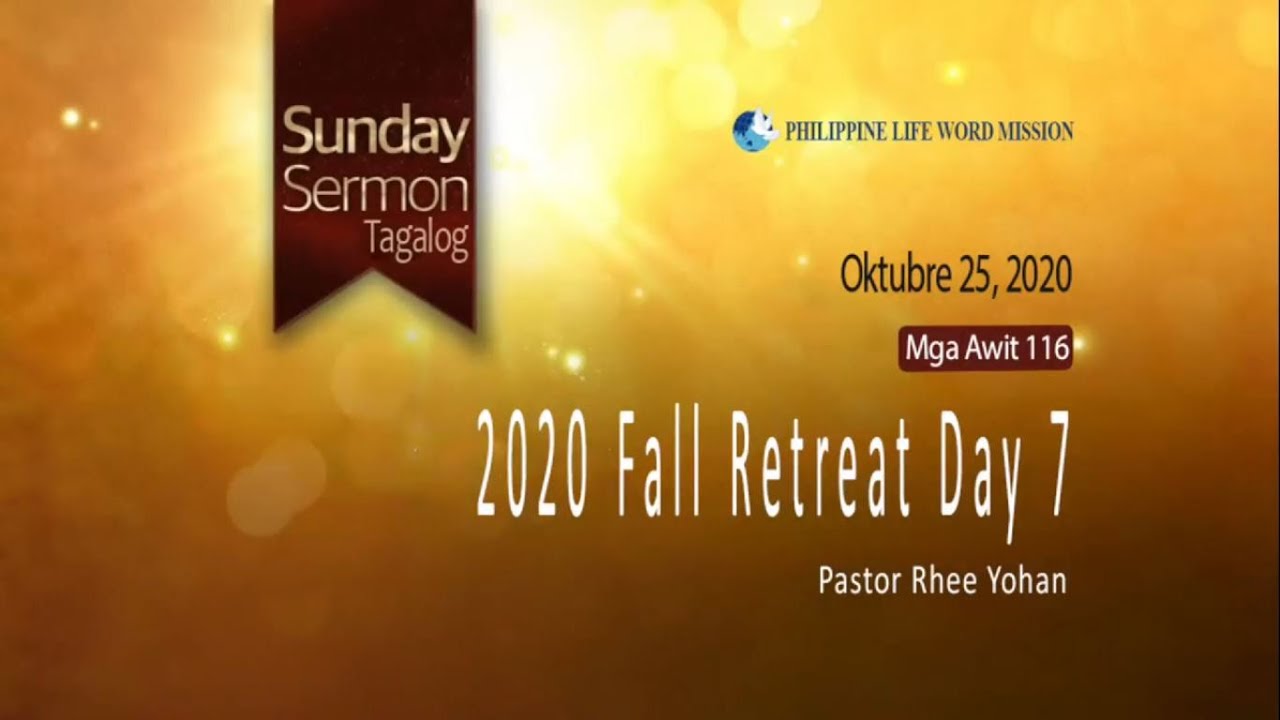 2020 Fall Retreat Day 7