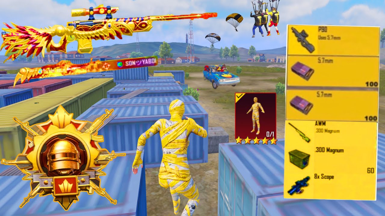 BEST SNIPER GAMEPLAY with AWM + Groza in NEW SEASON🔥