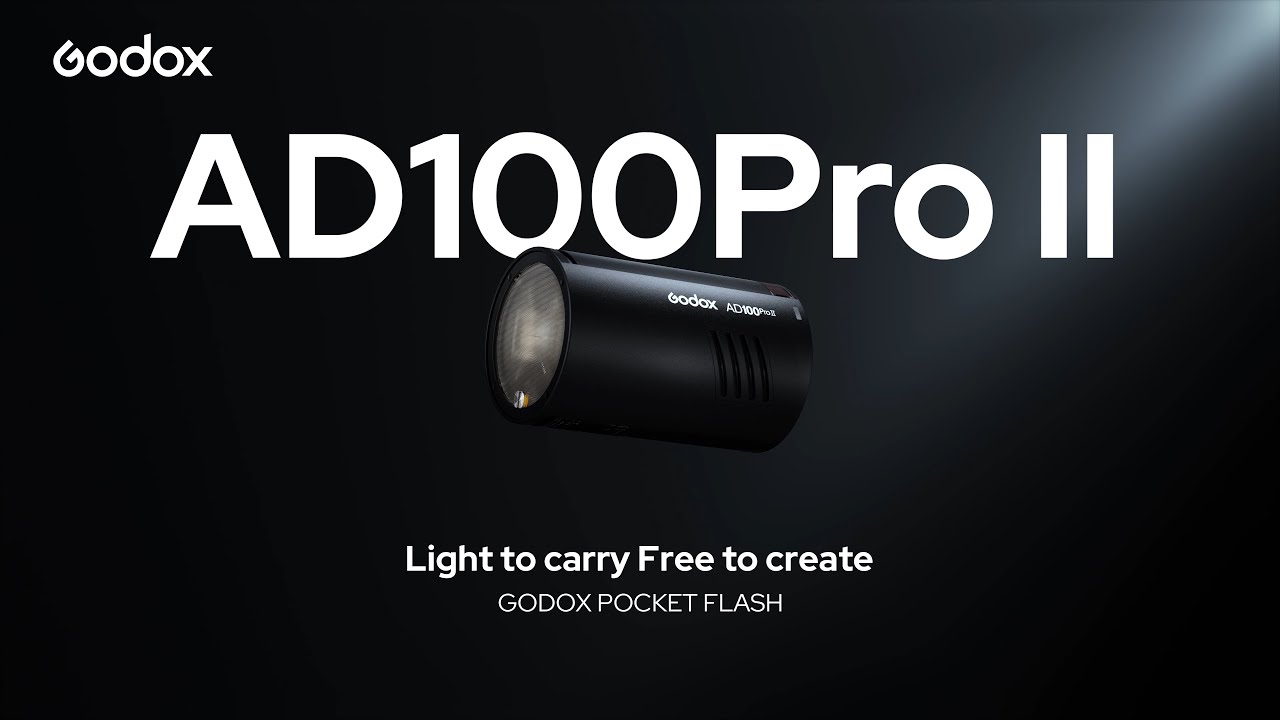 Introducing Godox AD100ProII Pocket Flash