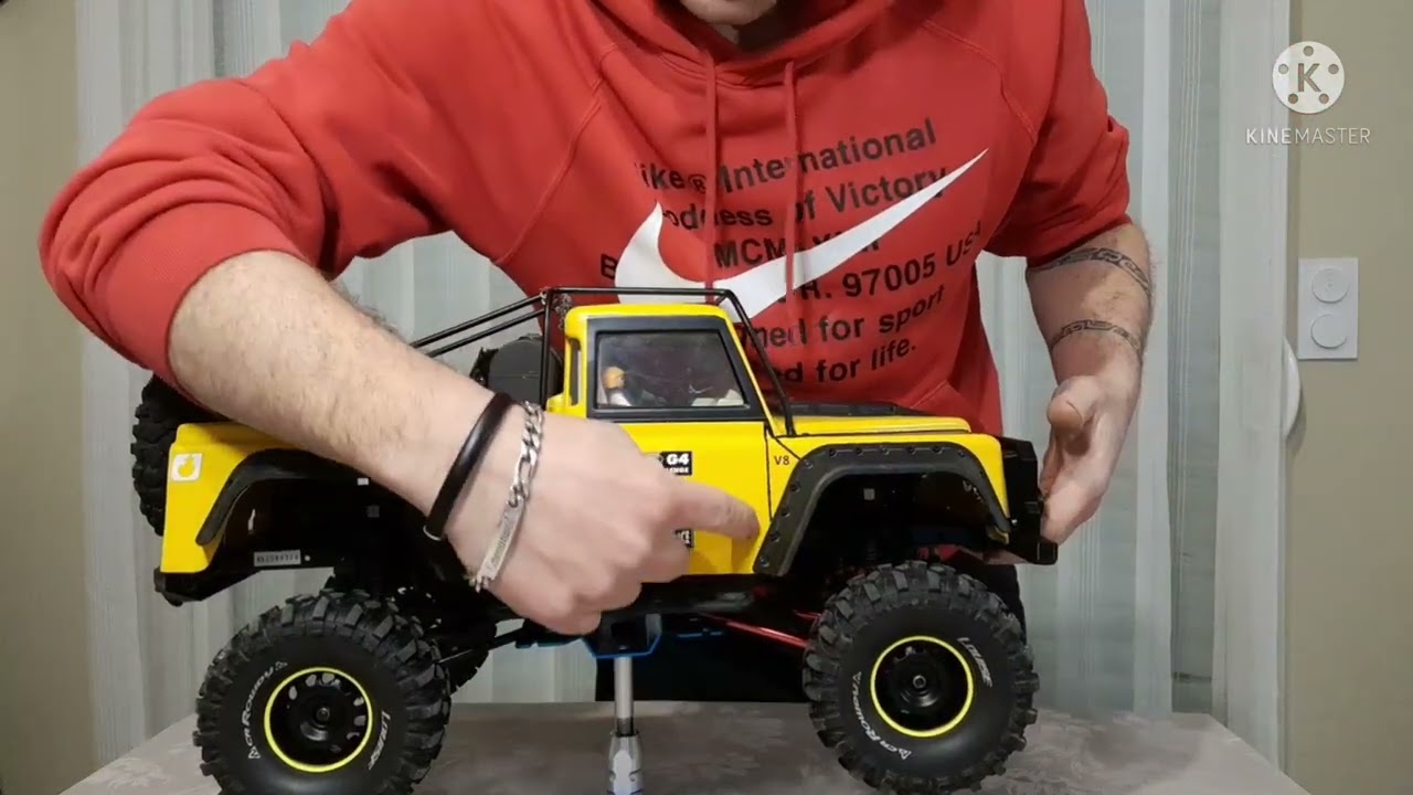 Rc crawler scale RGT mise à niveau modification