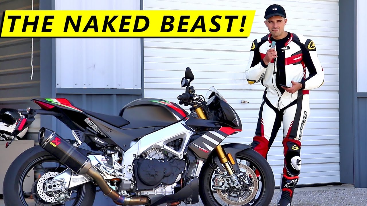 This Bike SHOULD NOT Be Legal! (Aprilia Tuono V4 1100 Factory On Track Test)