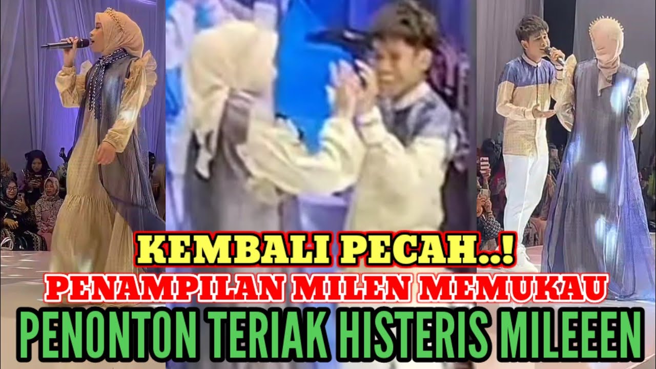 KEMBALI PECAH❗PENAMPILAN MILEN HARI INI DI ARINNA HIJAB COLLECTION. 