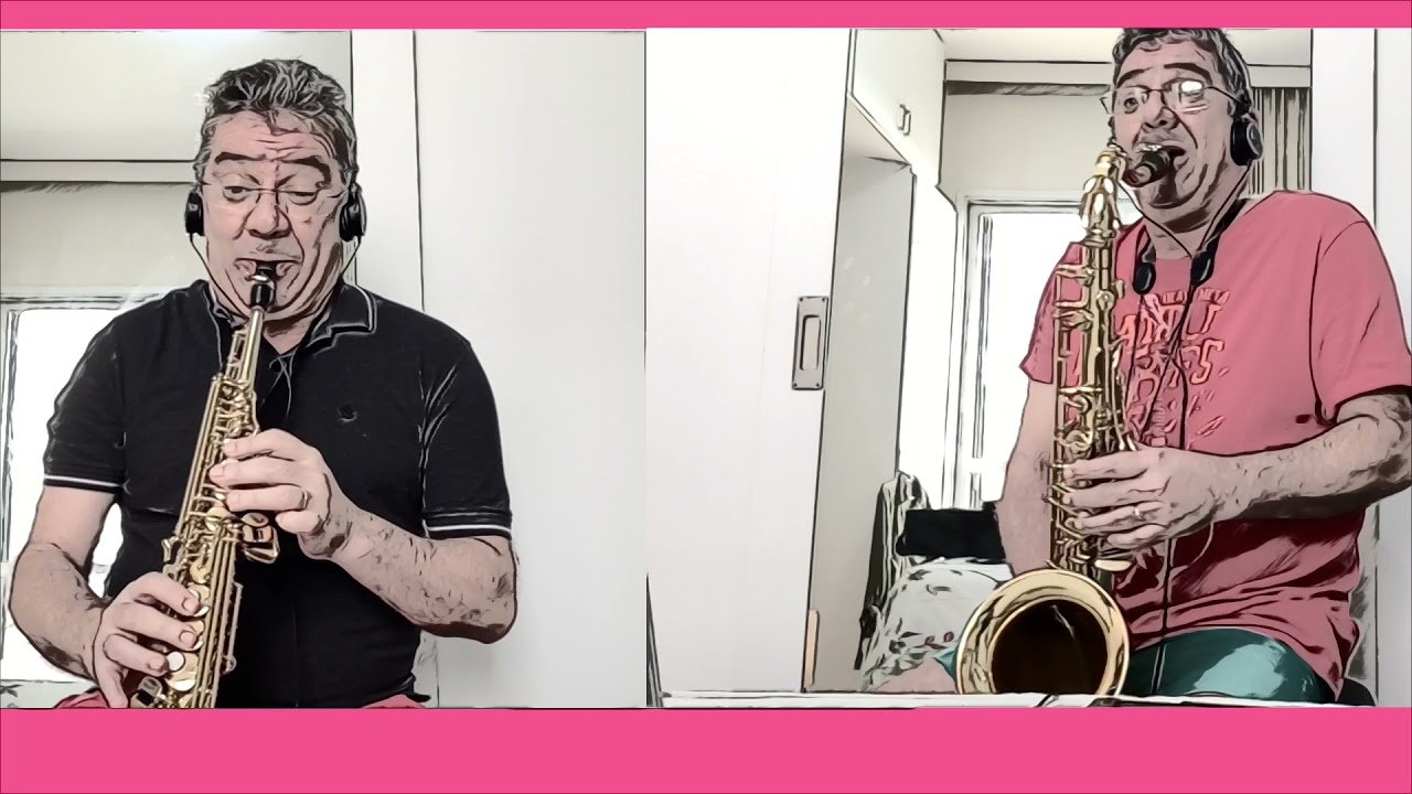 André de Sapato Novo, André Victor Correia. Saxofones soprano e tenor Charles Wndson.