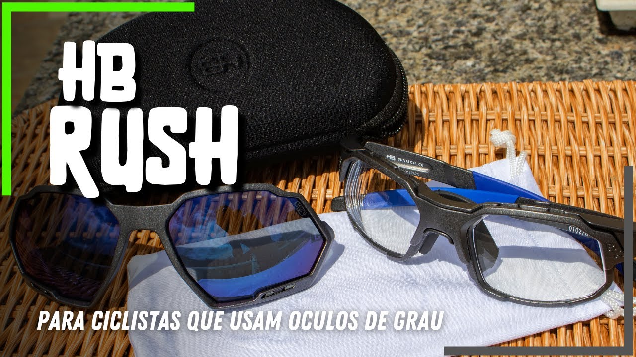 HB RUSH - ÓCULOS DE GRAU PRA BIKERS