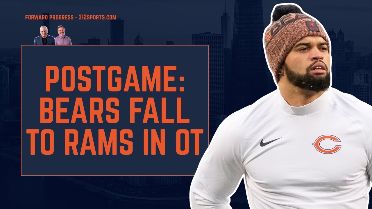 PLAYOFF POSTGAME: Caleb Williams and Chicago Bears fall in OT to the Rams in NFC Divisional Round