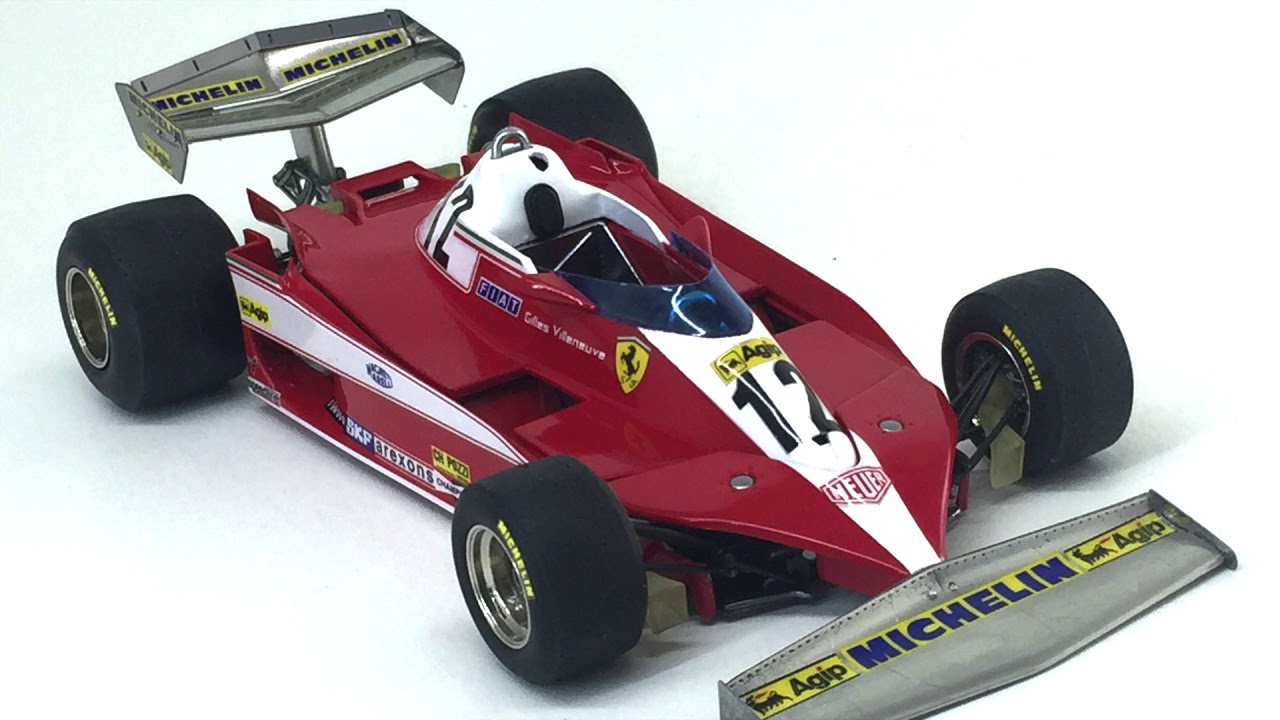 Finished work : Model Factory Hiro 1/24 Ferrari 312T3 Gilles Villeneuve