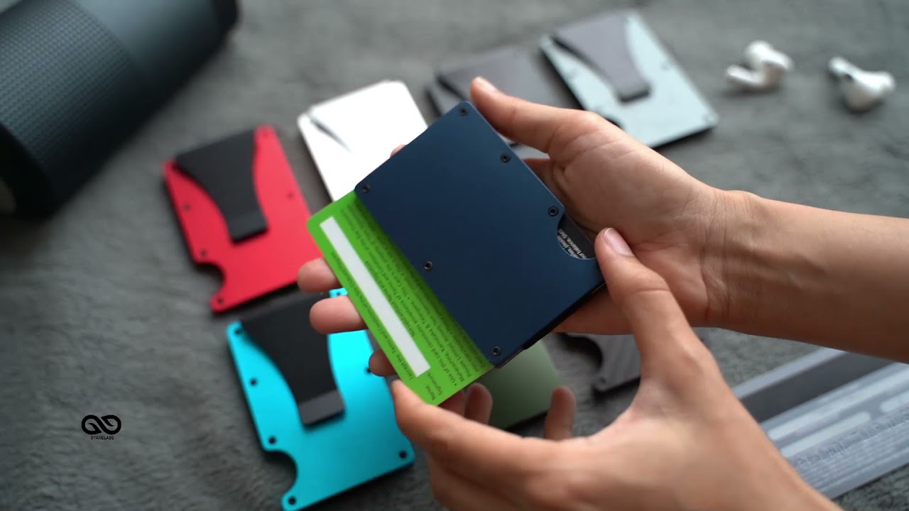 Minimal card holder