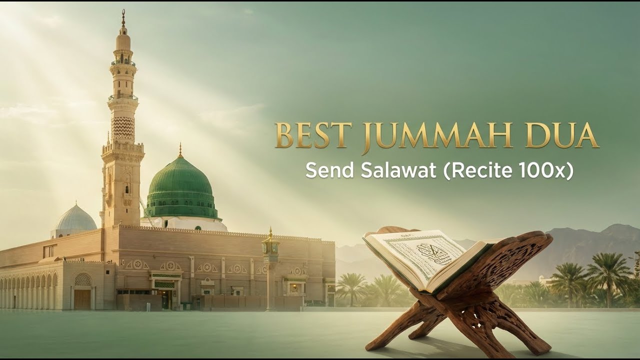 The Most Powerful Dua for Jummah Friday | For Forgiveness Of Sins, Barakah & Answered Prayers