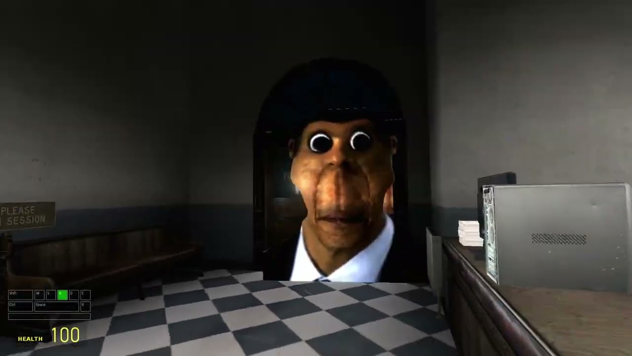 I did a Gmod Obunga chase