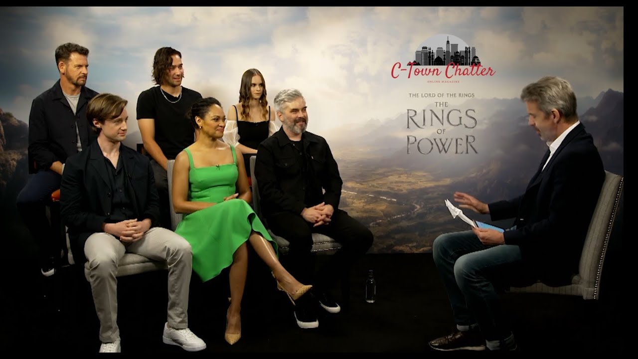 C Town Chatter X Rings of Power : Lord of the Rings Cast Interview (Part 2)