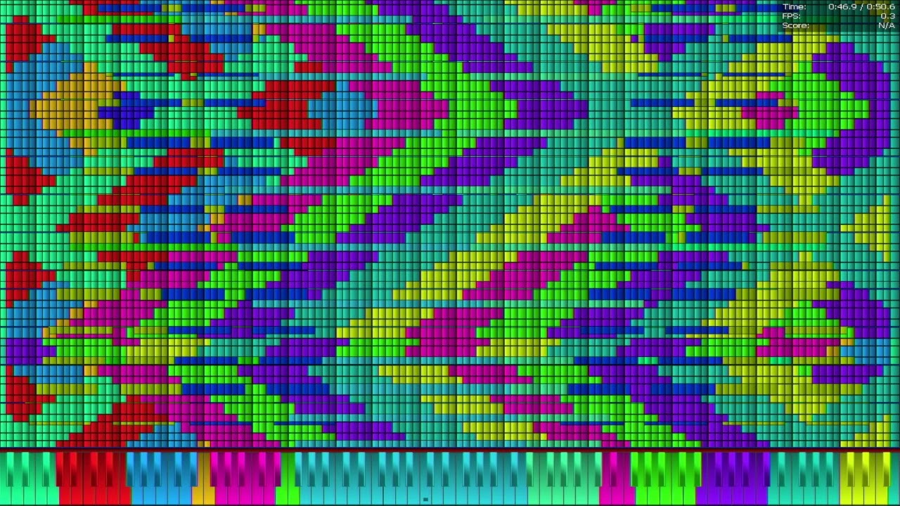 [Black midi] Pat at Wawa - 4.76M | legit run/Benchmark (Celeron 420 )