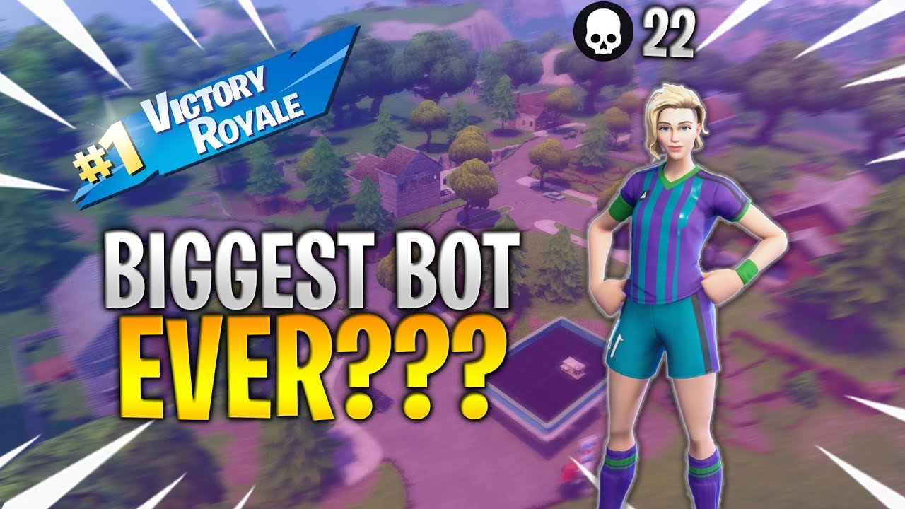 biggest bot ever??? | 22 KILL DUO GAME w/ Sym3trical