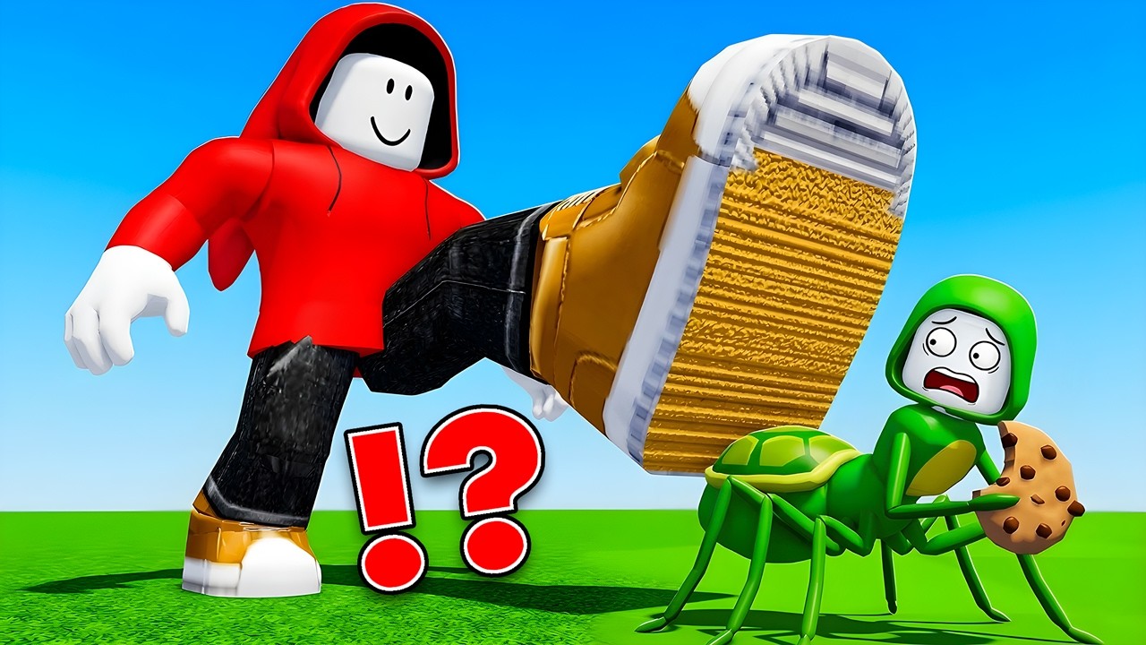 Гигантский Джей Джей против Майки Муравья?! (Roblox Maize)