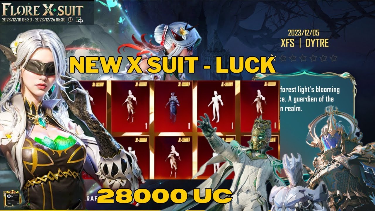 Fiore X-suit Carnival Crate Opening 28K₹ UC @BattlegroundsMobile_IN#bgmicreatopning