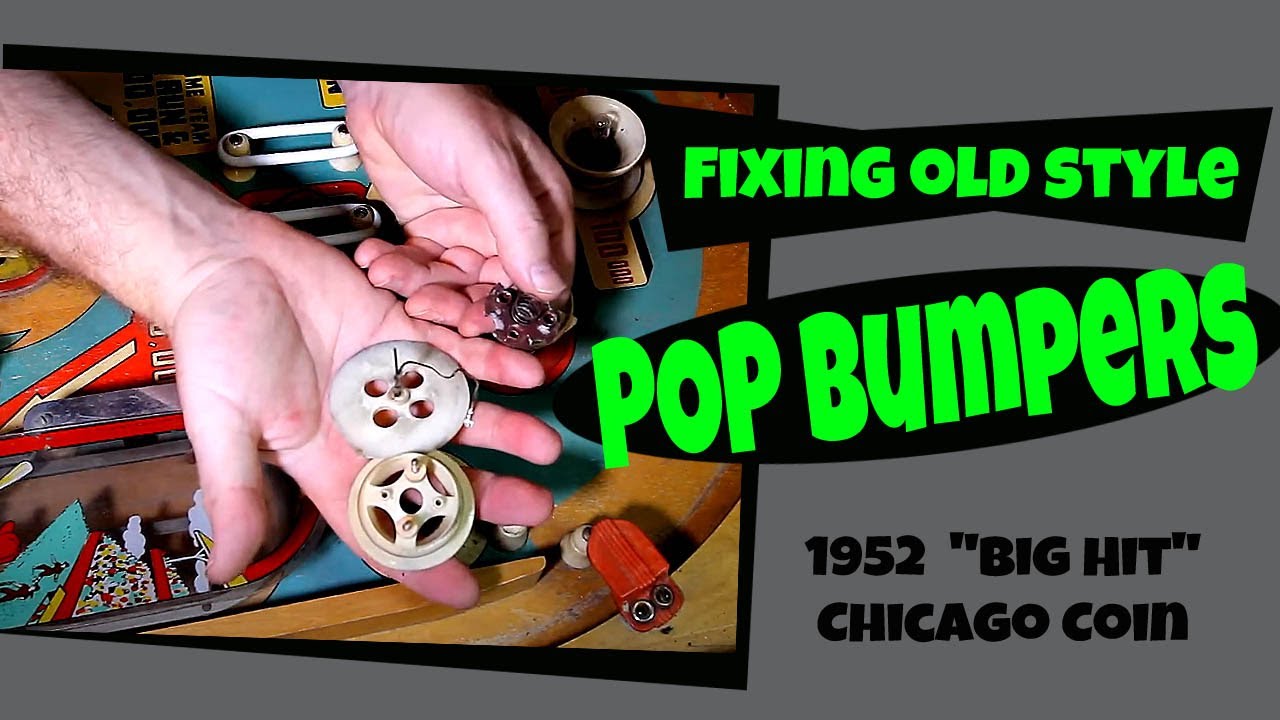 Pinball Repair #9 - Fixing Old Pinball Bumper Targets