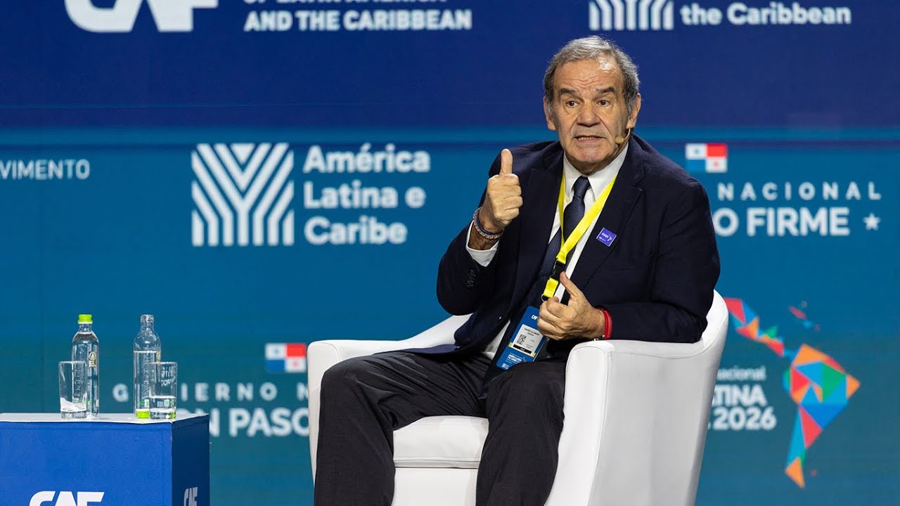 El Secretario General Iberoamericano participa en el Foro Internacional  de @CAFenVideo