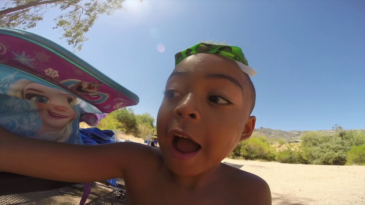 Apache Lake AZ Camping 2017 Germain