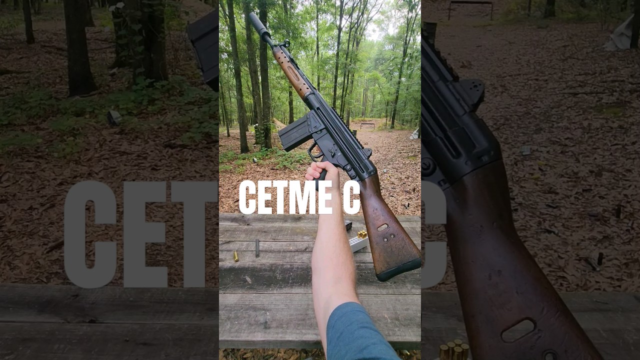 Испанская боевая винтовка CETME C, клон &mdash; C308. #испания #германия #боеваявинтовка
