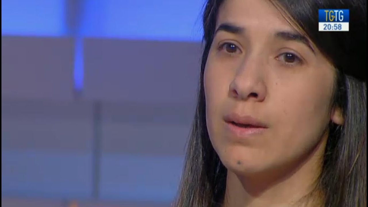 Nadia Murad, candidata al Nobel per la pace, ospite di TGtg-Telegiornali a confronto
