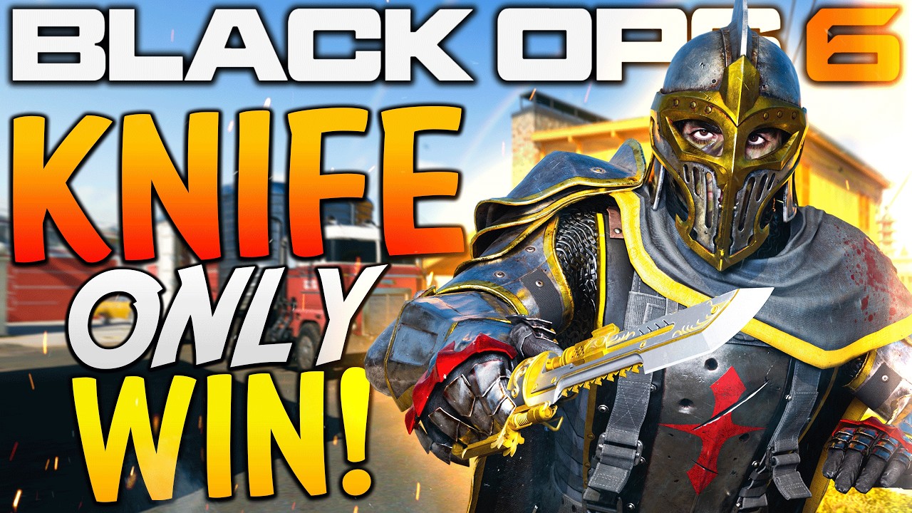 All 100 Kills KNIFE ONLY in Black Ops 6..
