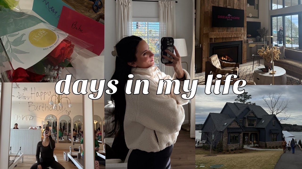 Vlog: touring the 2026 HGTV dream home! My 28th birthday and more 🤍 