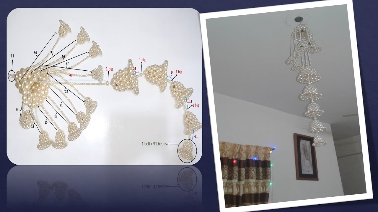 Big Beaded Door-bell | Big Wall Hanging Bell @morrowcraft