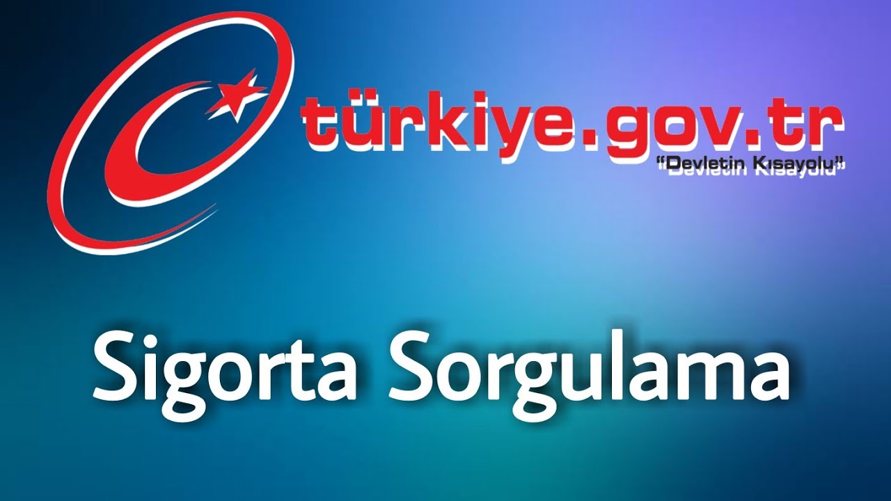 e-Devlet Sigorta Sorgulama Nasıl Yapılır - SGK 4A ve 4B Hizmet D&ouml;k&uuml;m&uuml; Sorgulama