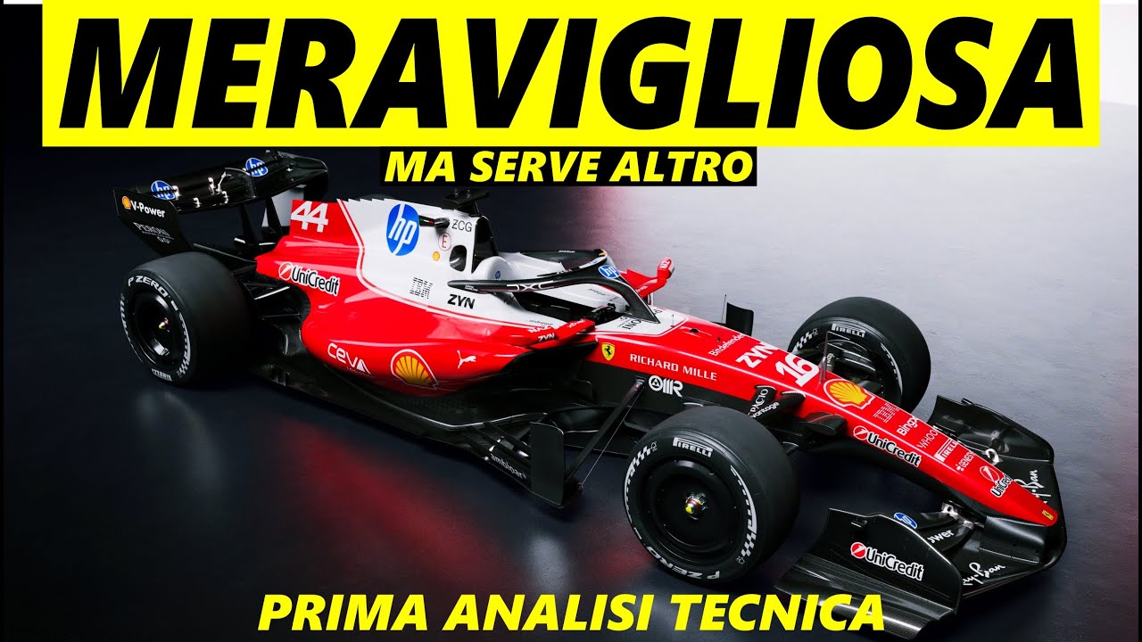 🔴⚪ECCO la FERRARI SF-26... LE SCUSE SONO FINITE.