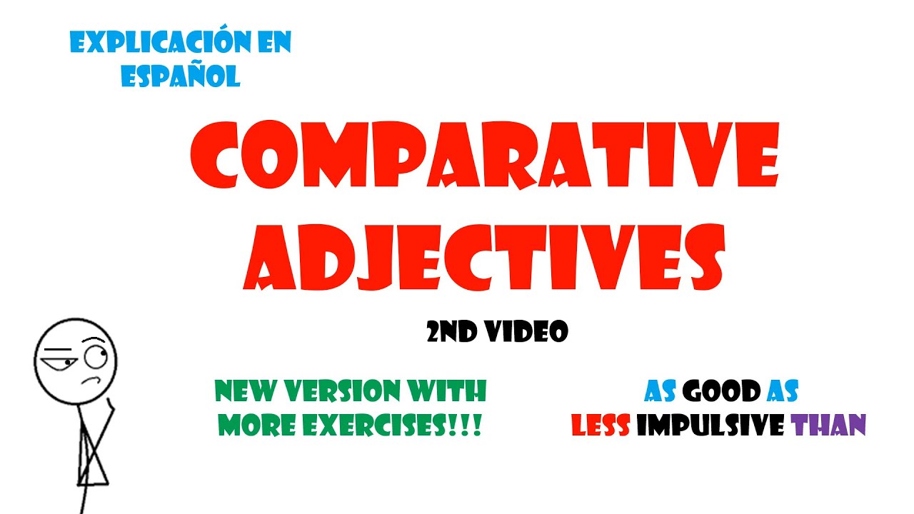 Comparativos de igualdad y de inferioridad en inglés.