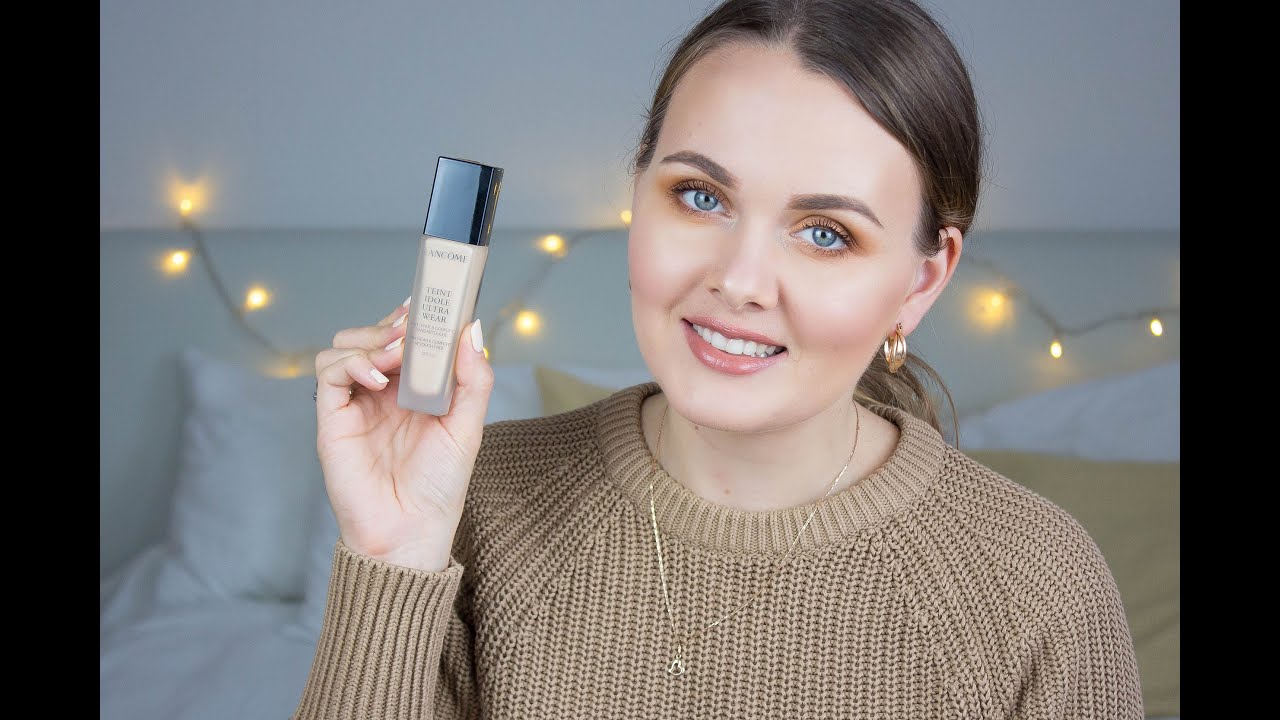 ТЕСТ-ДРАЙВ ТОНАЛЬНОГО КРЕМА LANCOME Teint idole ultra wear