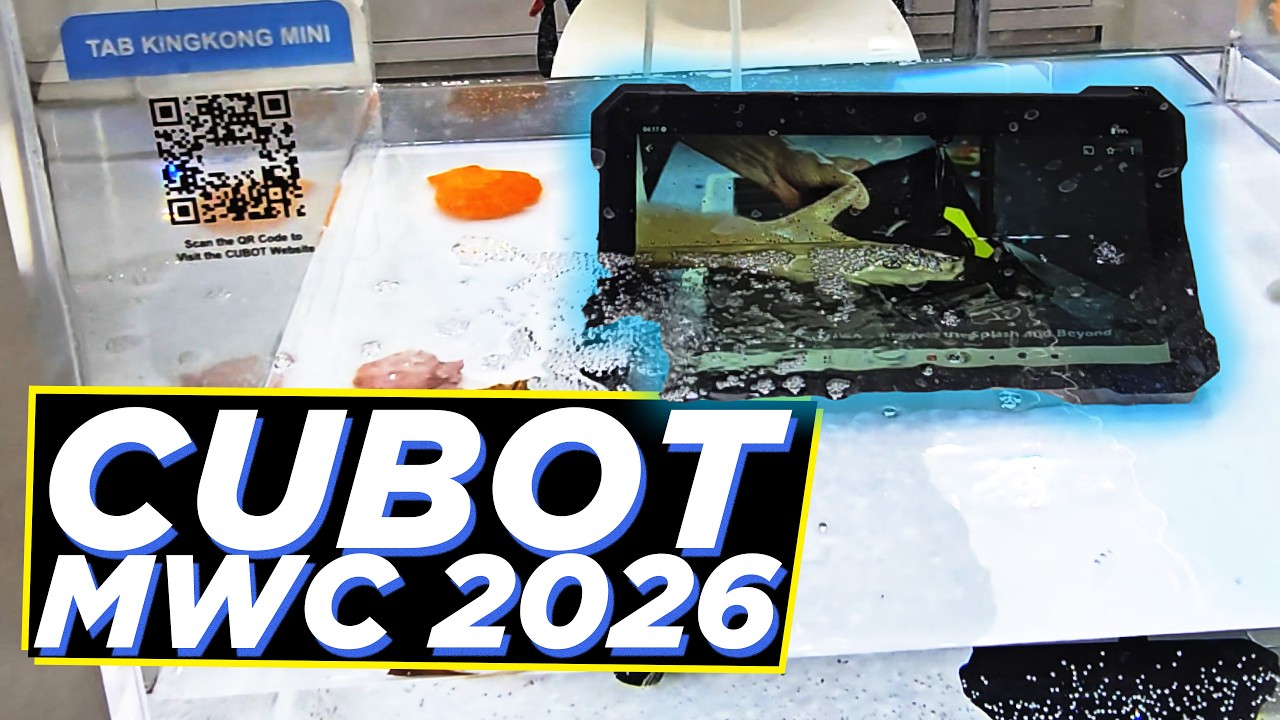 📱 Репортаж зі стенду Cubot на #MWC2026: KingKong Ace 5, KingKong S/ES, Power 5, Mini 4