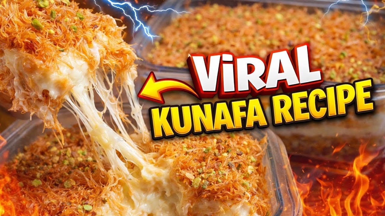 Kunafa Dessert In Indian Style | Easy Arabian Dessert Eid Ramzan Re | Kunafa Dessert Without Baking