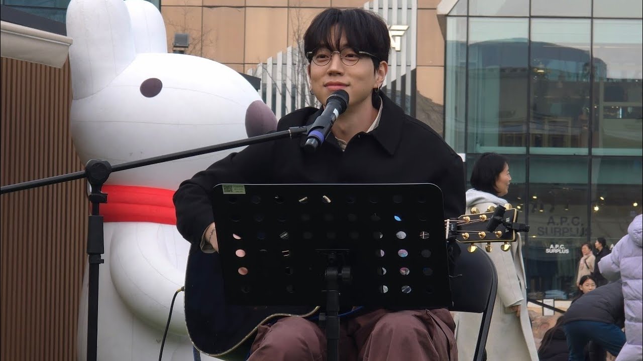 260214 테종 - 나랑 아니면 (cover) | NEW YEAR 버스킹 @롯데프리미엄아울렛 의왕점