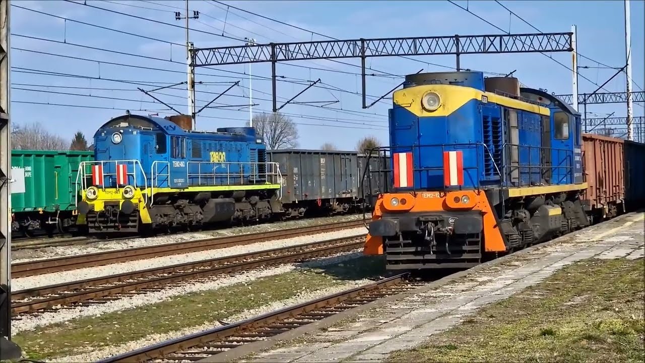 Pociągi w Kamieńcu Ząbkowickim Wiosna 2025r.