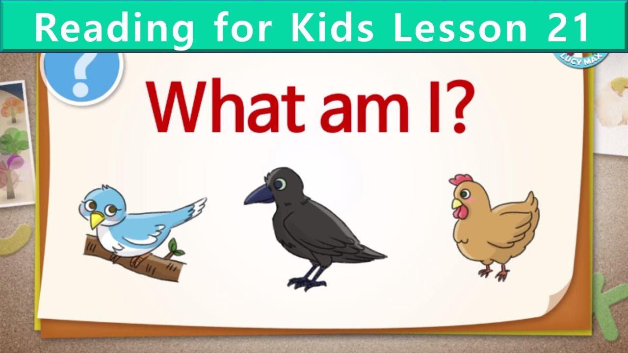 Reading for Kids | What Am I? | Unit 21 | Guess the Bird
