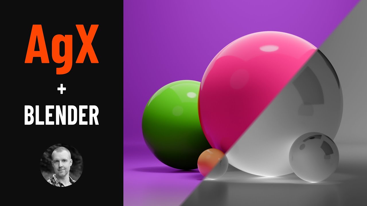 Установка AgX в Blender