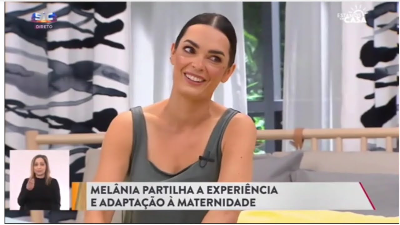 Estamos em Casa SIC - com Mel&acirc;nia Gomes