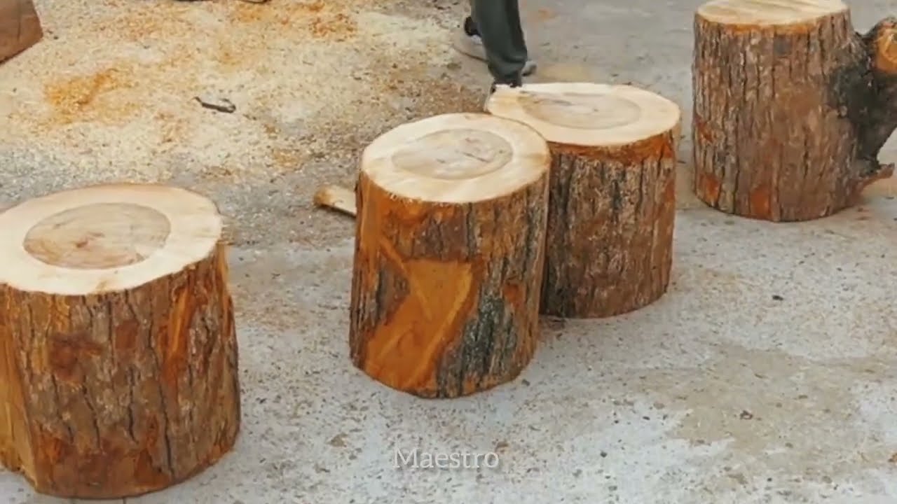 Wooden chair..#art #wood #trending #videos